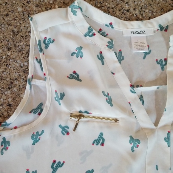 Tops - Cactus Tank Blouse